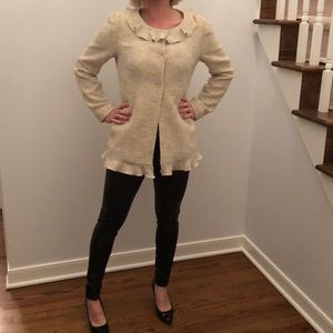 Chanel tweed jacket 40